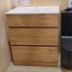 Susan 600mm Plywood Floor Standing Vanity With Ceramic Basin