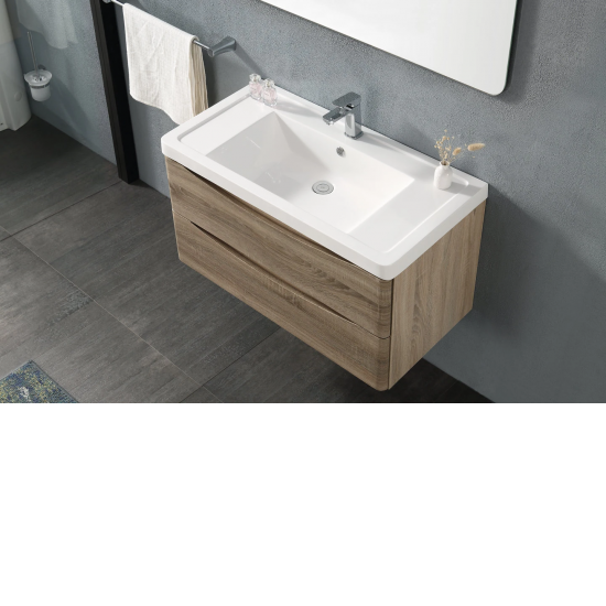 SAMPLE  SALE-1200mmx450mmx500mm HARMONIA WALL HUNG SINGLE VANITY