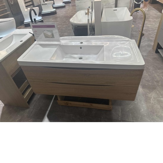 SAMPLE  SALE-1200mmx450mmx500mm HARMONIA WALL HUNG SINGLE VANITY