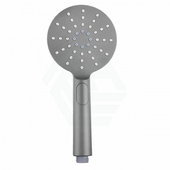 Round 3 Functions Brushed Nickel Rainfall Hand Held Shower Head Only