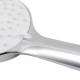 Round Chrome&White ABS 3 Function Handheld Shower Only