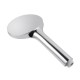 Round Chrome&White ABS 3 Function Handheld Shower Only