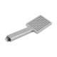 Square Chrome ABS Rainfall Handheld Shower Head With Water Hose