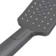 Square 3 Functions Gunmetal Grey Rainfall Hand Held Shower Head Only