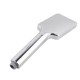 Square 3 Functions Chrome Rainfall Hand Held Shower Head Only