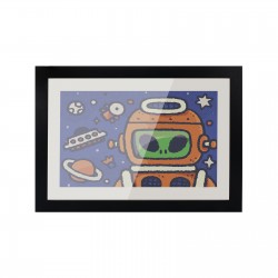 A4 Wooden Kids Art Frame Children Artwork Display Changeable Front Opening Table Stand Black A4 Wooden Kids Art Frame Children Artwork Display Changeable Front Opening Table Stand Black