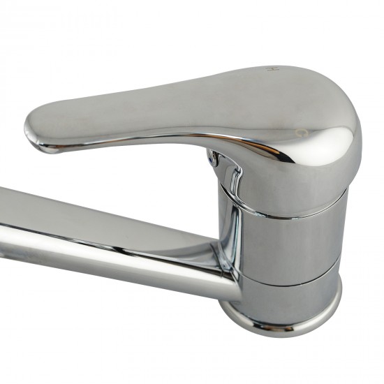 Euro Chrome Standard Swivel Kitchen/Laundry Sink Washing Machine Mixer Taps Kitchen Tapware