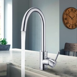 Euro Classic Round Chrome Standard 360 degree Swivel Kitchen Sink Mixer Tap Euro Classic Round Chrome Standard 360 degree Swivel Kitchen Sink Mixer Tap