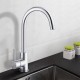 Euro Classic Round Chrome Standard 360 degree Swivel Kitchen Sink Mixer Tap