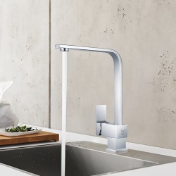 Quadra Chrome Kitchen/Laundry Sink Mixer Taps Swivel Kitchen Tapware Quadra Chrome Kitchen/Laundry Sink Mixer Taps Swivel Kitchen Tapware