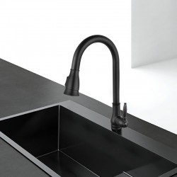 Euro Round Nero Black Vintage Pull Out/Down Kitchen/Laundry Sink Mixer Taps  Swivel Kitchen Tapware Euro Round Nero Black Vintage Pull Out/Down Kitchen/Laundry Sink Mixer Taps  Swivel Kitchen Tapware