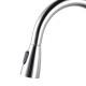 Euro Round Chrome Pull Out/Down Shower Kitchen/Laundry Sink Mixer Taps Swivel Kitchen Tapware