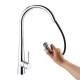 Chrome Pull Out/Down Kitchen/Laundry Sink Mixer Taps Swivel Kitchen Tapware