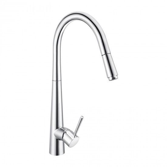 Chrome Pull Out/Down Kitchen/Laundry Sink Mixer Taps Swivel Kitchen Tapware