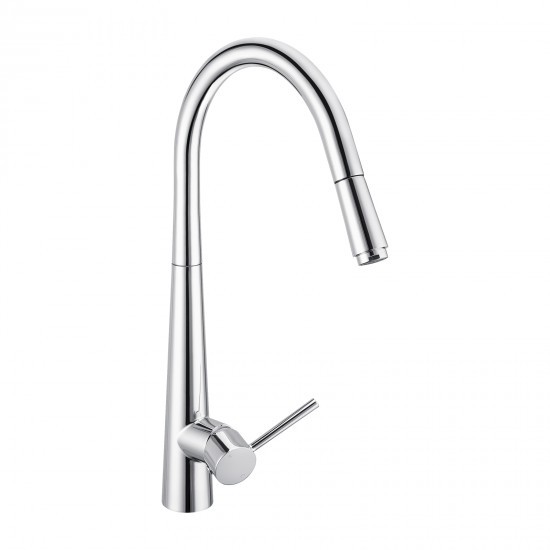 Chrome Pull Out/Down Kitchen/Laundry Sink Mixer Taps Swivel Kitchen Tapware