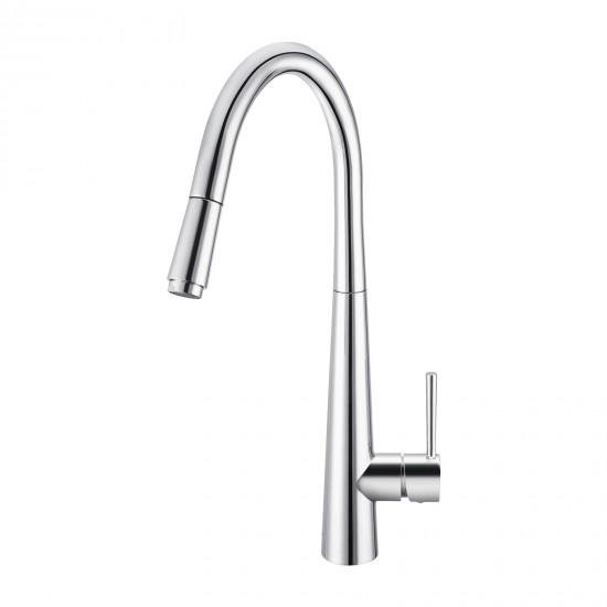 Chrome Pull Out/Down Kitchen/Laundry Sink Mixer Taps Swivel Kitchen Tapware