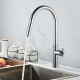 Classic  Round Chrome Standard Kitchen/Laundry Sink Mixer Taps Swivel Kitchen Tapware