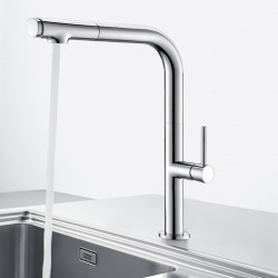 Round Chrome Pull Out Kitchen/Laundry Sink Mixer Taps Swivel Kitchen Tapware Round Chrome Pull Out Kitchen/Laundry Sink Mixer Taps Swivel Kitchen Tapware