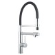 Brass Chrome Double Spout Kitchen/Laundry Sink Mixer Taps Swivel Kitchen Tapware