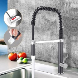 Tall Spring Pull Down Kitchen Sink Mixer Tap Tall Spring Pull Down Kitchen Sink Mixer Tap