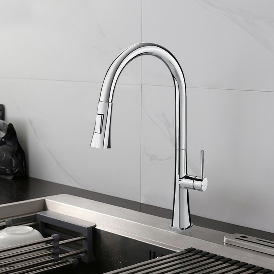 Chrome Standard Kitchen/Laundry Sink Mixer Taps Swivel Kitchen Tapware