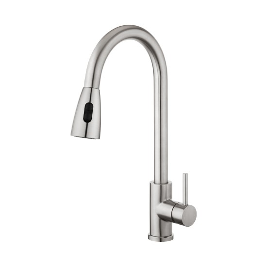 2 Water Pattern Pull Out Kitchen Swivel Mixer Tap Laundry Sink Spout Faucet Brushed Nickel 2 Water Pattern Pull Out Kitchen Swivel Mixer Tap Laundry Sink Spout Faucet Brushed Nickel