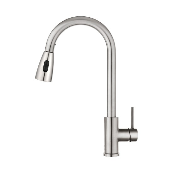 2 Water Pattern Pull Out Kitchen Swivel Mixer Tap Laundry Sink Spout Faucet Brushed Nickel 2 Water Pattern Pull Out Kitchen Swivel Mixer Tap Laundry Sink Spout Faucet Brushed Nickel