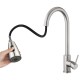 2 Water Pattern Pull Out Kitchen Swivel Mixer Tap Laundry Sink Spout Faucet Brushed Nickel 2 Water Pattern Pull Out Kitchen Swivel Mixer Tap Laundry Sink Spout Faucet Brushed Nickel