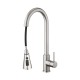 Kitchen Mixer Tap 3-Mode Swivel Spout Pull Out Sink Faucet Brushed Nickel Kitchen Mixer Tap 3-Mode Swivel Spout Pull Out Sink Faucet Brushed Nickel