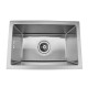 300x450x205mm 1.2mm Round Corner Stainless Steel Handmade Single Bowl Top/Flush/Undermount Kitchen/Laundry Sink With Overflow