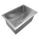 300x450x205mm 1.2mm Round Corner Stainless Steel Handmade Single Bowl Top/Flush/Undermount Kitchen/Laundry Sink With Overflow