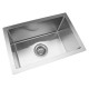 300x450x205mm 1.2mm Round Corner Stainless Steel Handmade Single Bowl Top/Flush/Undermount Kitchen/Laundry Sink With Overflow