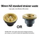 710x450x205mm 1.2mm Brushed Yellow Gold Stainless Steel Handmade Double Bowls Top/Undermounted Kitchen Sinks With Overflow Corrosion Resistant Oilproof Easy To Clean Nano-antibacterial 710x450x205mm 1.2mm Brushed Yellow Gold Stainless Steel Handmade Double Bowls Top/Undermounted Kitchen Sinks With Overflow Corrosion Resistant Oilproof Easy To Clean Nano-antibacterial