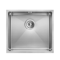 440x440x205mm 1.2mm Round Corner Stainless Steel Handmade Single Bowl Top/Flush/Undermount Kitchen/Laundry Sink With Overflow Corrosion Resistant Oilproof Easy To Clean Scratch Resistant 440x440x205mm 1.2mm Round Corner Stainless Steel Handmade Single Bowl Top/Flush/Undermount Kitchen/Laundry Sink With Overflow Corrosion Resistant Oilproof Easy To Clean Scratch Resistant