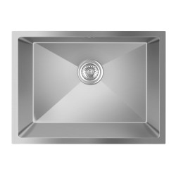 600x450x205mm 1.2mm Stainless Steel Handmade Single Bowl Top/Flush/Undermount Kitchen/Laundry Sink With Overflow Corrosion Resistant Oilproof Easy To Clean Scratch Resistant 600x450x205mm 1.2mm Stainless Steel Handmade Single Bowl Top/Flush/Undermount Kitchen/Laundry Sink With Overflow Corrosion Resistant Oilproof Easy To Clean Scratch Resistant