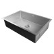 760x450x205mm 1.2mm Stainless Steel Handmade Single Bowl Top/Flush/Undermount Kitchen/Laundry Sink With Overflow