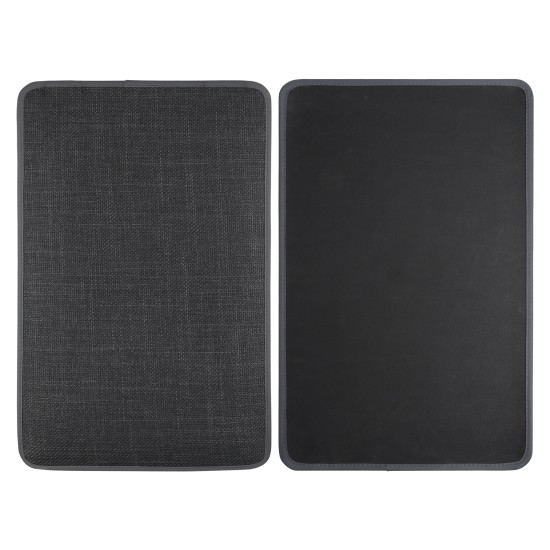 2 Pieces Kitchen Runner Carpet Set Non Slip Floor Mat Machine Washable Fabric Door Rug Laundry Room Hallway Bathroom Bedroom Entryway 70/120*45*0.7cm Dark Grey 2 Pieces Kitchen Runner Carpet Set Non Slip Floor Mat Machine Washable Fabric Door Rug Laundry Room Hallway Bathroom Bedroom Entryway 70/120*45*0.7cm Dark Grey