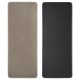 2 Pieces Kitchen Runner Carpet Set Non Slip Floor Mat Machine Washable Khaki Fiber Fabric Door Rug Laundry Room Hallway Bathroom Bedroom Entryway 70/120*45*0.7cm 2 Pieces Kitchen Runner Carpet Set Non Slip Floor Mat Machine Washable Khaki Fiber Fabric Door Rug Laundry Room Hallway Bathroom Bedroom Entryway 70/120*45*0.7cm