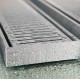 100-5600mm Lauxes Silver Shower Grate Drain Indoor Outdoor Aluminium Next Generation