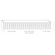 100-5600mm Lauxes Aluminium Midnight Floor Grate Drain Indoor Outdoor