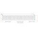 100-5600mm Lauxes Aluminium Midnight Wide Floor Grate Drain Any Size Indoor 