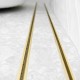 100-5600mm Lauxes Shower Grate Drain Aluminium Matte Yellow Gold Slimline Tile Insert Indoor Outdoor Surface
