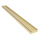 100-5600mm Lauxes Shower Grate Drain Aluminium Matte Yellow Gold Slimline Tile Insert Indoor Outdoor Surface