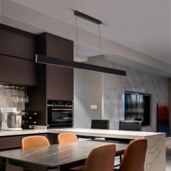 900mm Linear Black Island Bar Light 900mm Linear Black Island Bar Light
