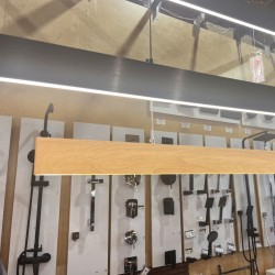 900mm Linear Wood Color Island Bar Light 900mm Linear Wood Color Island Bar Light