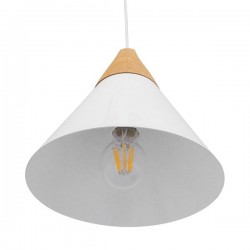 250mm Nordic Modern Looking White Wood finish Pendant Light 250mm Nordic Modern Looking White Wood finish Pendant Light