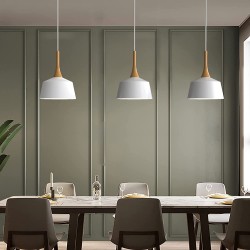 Nordic Style White Pendant Light 270mm Nordic Style White Pendant Light 270mm
