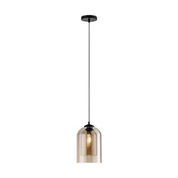 Double Glazed Amber Glass Pendant Double Glazed Amber Glass Pendant