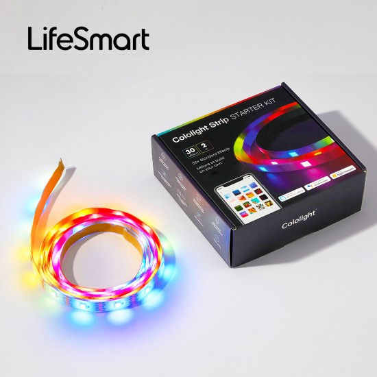 LifeSmart Cololight Strip Light Homekit 2/4/6 Meters -30 LEDS/Meter