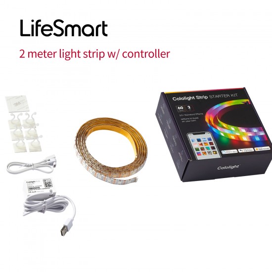 LifeSmart Cololight Strip Light Homekit 2/4 Meters  -60 LEDS/Meter